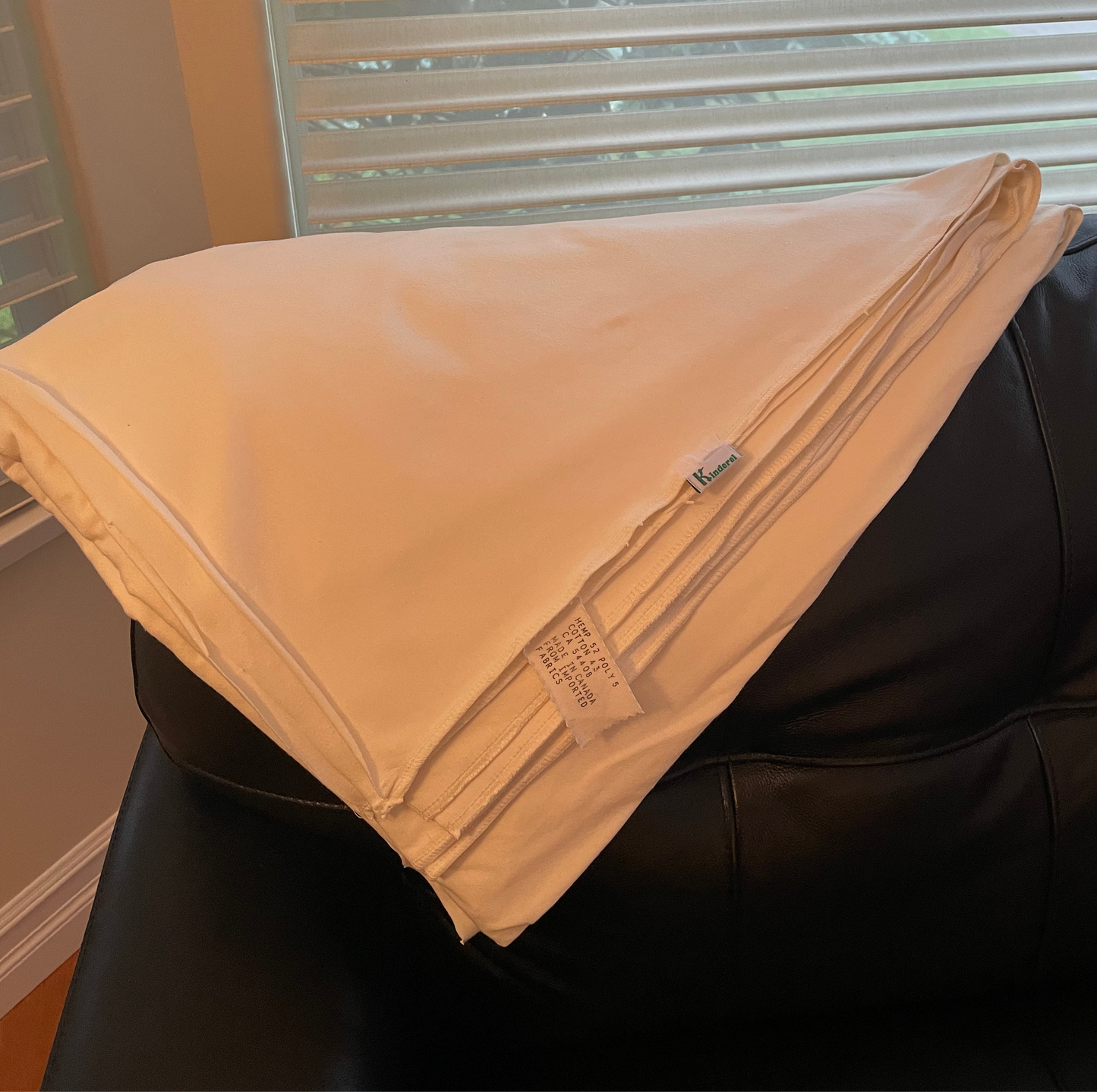 Hemp Cotton Blanket, Double Layer, Made in Canada