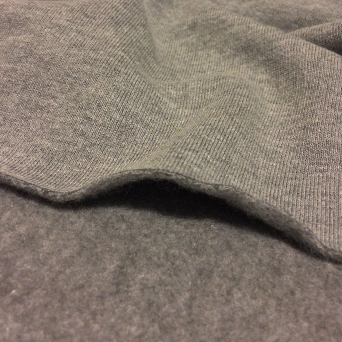 Bamboo Charcoal Fleece Fabric Wholesale 350 GSM - Kinderel Organic Fabrics