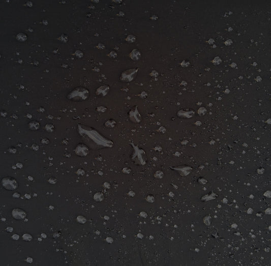 Black Dintex Softshell Fleece Fabric, Waterproof Wholesale or by the Yard - Kinderel Organic Fabrics