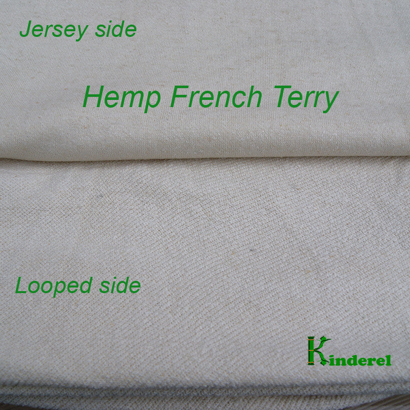 Organic Cotton Terry Cloth Fabric - Natural Color