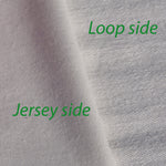 Organic Cotton French Terry Fabric Wholesale - Natural/Ecru - Kinderel Bamboo Fabrics
