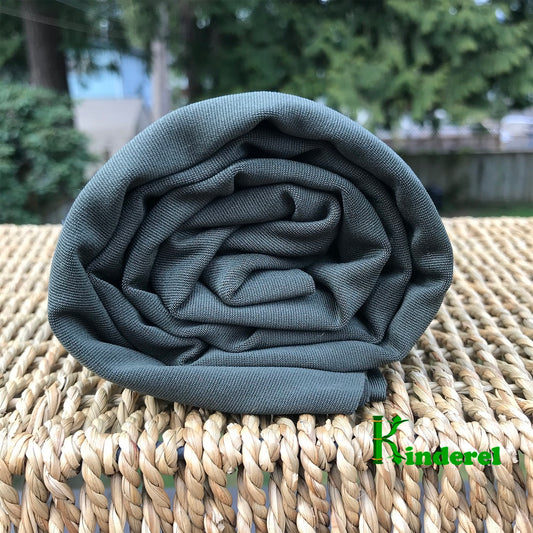 ChitoSante Poly Stretch Interlock Forest Night Fabric by the Yard or Wholesale - Kinderel Organic Fabrics