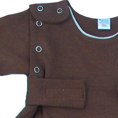 Sleep Sack Brown Organic Bamboo Fabrics - Kinderel Bamboo Fabrics