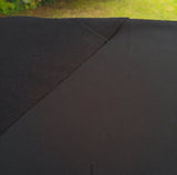 Dintex Fleece Back Softshell, Waterproof Fabric, Black Wholesale or by the Yard - Kinderel Bamboo Fabrics