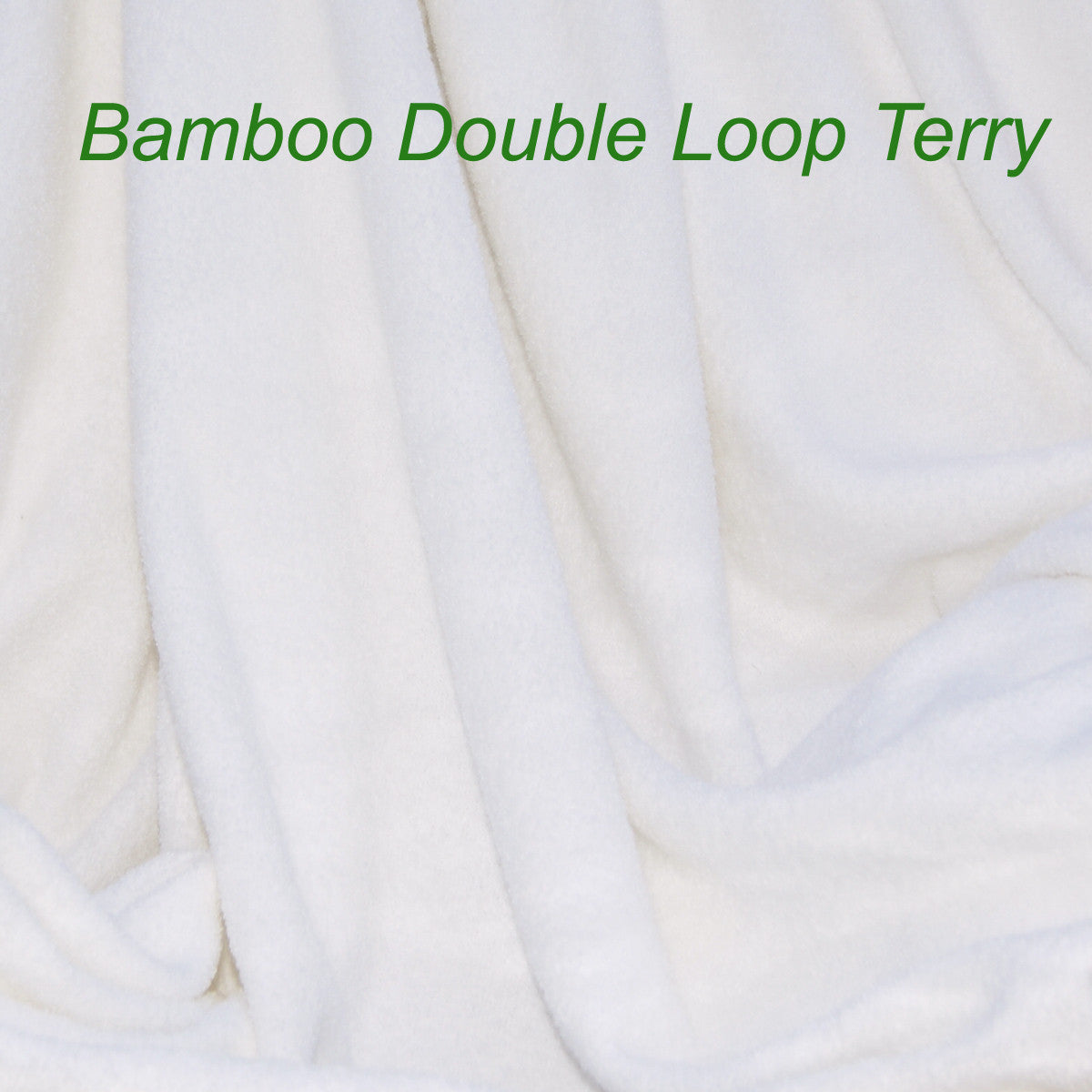Bamboo Double Loop Terry Fabric, by the Yard
