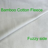 Bamboo Organic Cotton STRETCH Fleece Knit Fabric by the Yard - Kinderel Bamboo Fabrics