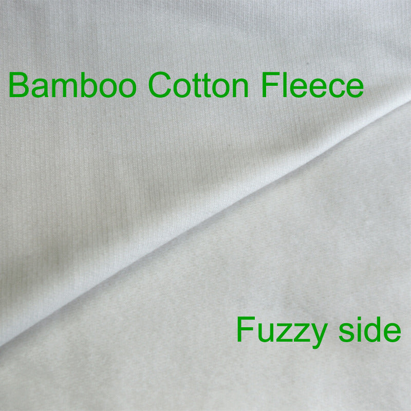Biscotti - Solids, Bamboo Cotton Stretch FLEECE | PER 1/2 Meter | 300 GSM