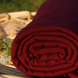 BAMBOO Stretch Jersey Fabric Merlot - Kinderel Bamboo Fabrics