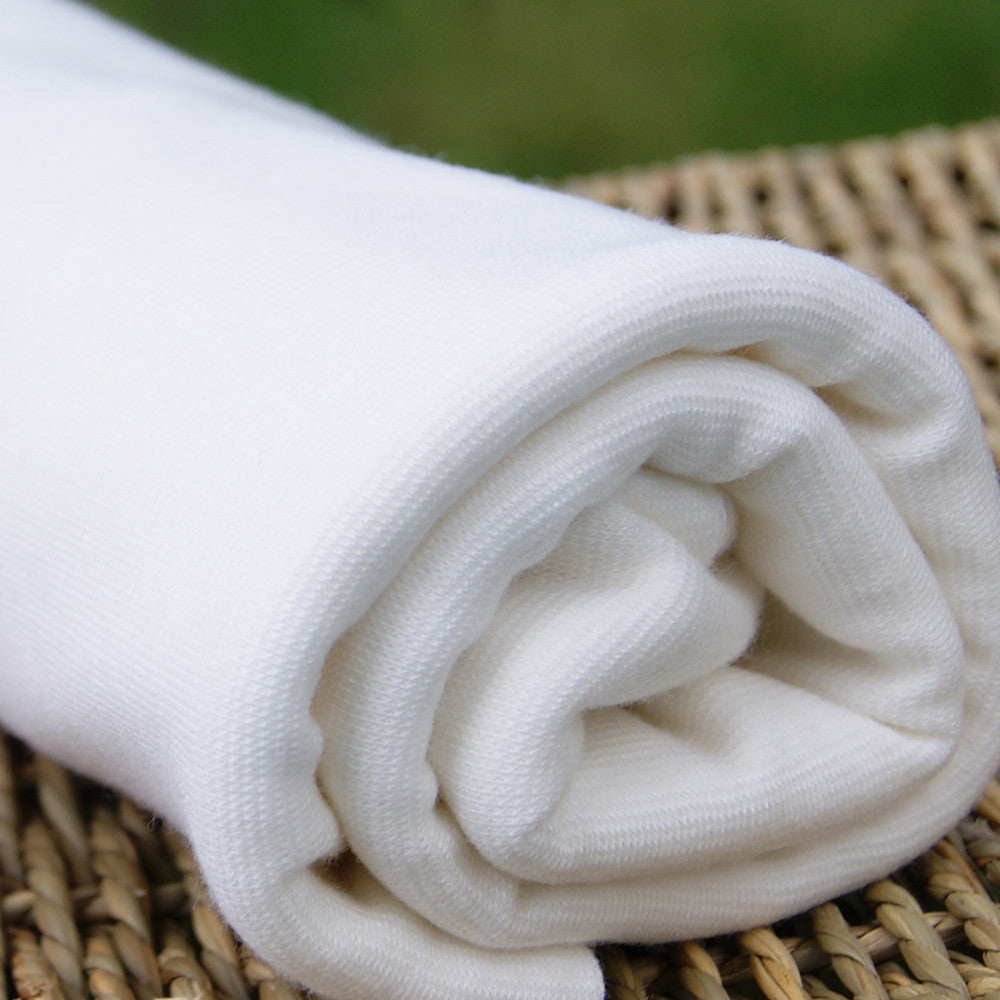 1x1 Rib Knit Fabric Bamboo Cotton Stretch Rib Wholesale & by the Yard –  Kinderel Organic Fabrics