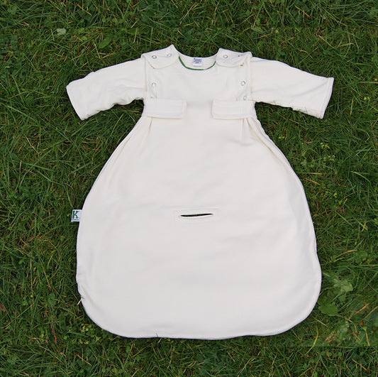 Natural Bamboo Sleep Sack with Sleeves - Kinderel Bamboo Fabrics