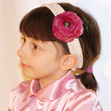 Headband Buttercups  - 3 1/2 inches - Kinderel Bamboo Fabrics