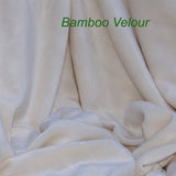 Organic Bamboo Heavy Velour Fabric HOBV by the Yard - Kinderel Bamboo Fabrics