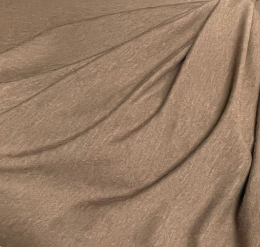 Tencel cotton stretch jersey Woodsmoke