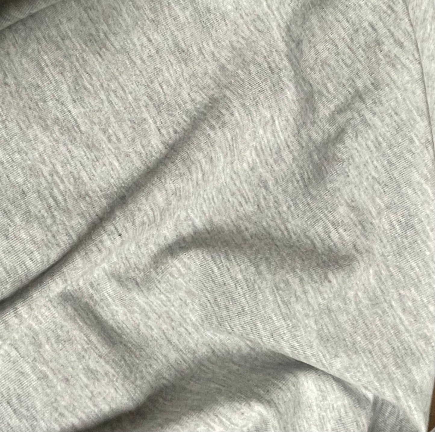 Tencel cotton stretch jersey Heather Grey