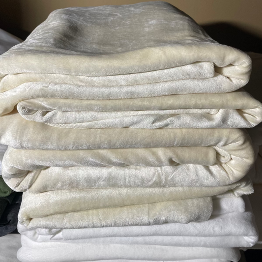 Velour and Terry Fabric Precuts 25% off - Kinderel Organic Fabrics