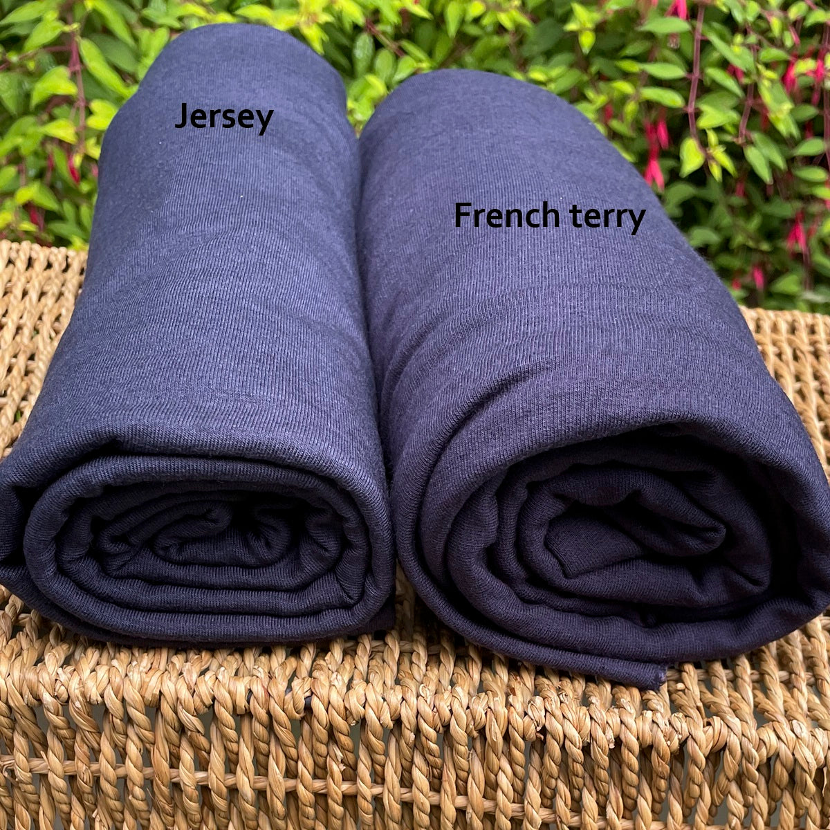 marine navy merino fabric Kinderel