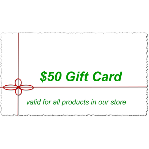 $50 Kinderel Gift Card - Kinderel Bamboo Fabrics