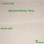 Hemp Bamboo Terry Knit Fabric by the Yard - Kinderel Bamboo Fabrics