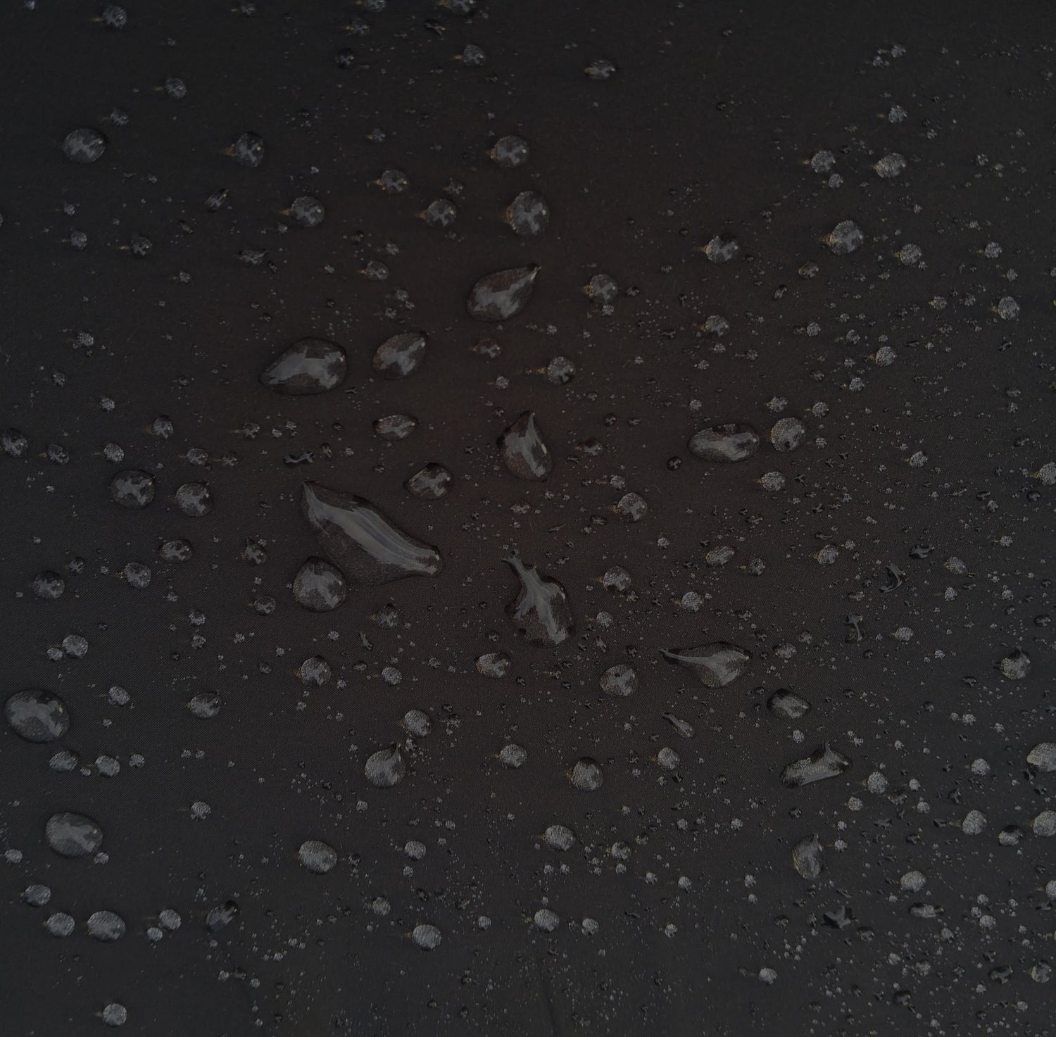 Black Dintex Softshell Fleece Fabric, Waterproof Wholesale or by the Yard - Kinderel Organic Fabrics