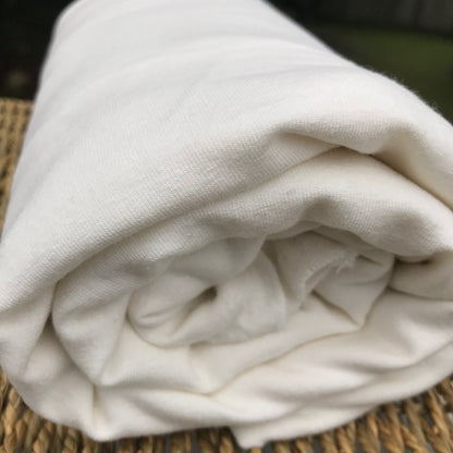 Natural Bamboo Hemp Stretch Fleece Fabric by the Yard - Kinderel Bamboo Fabrics
