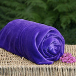 BAMBOO Velour Fabric OBV Purple Roll from $8.00/yard - Kinderel Bamboo Fabrics