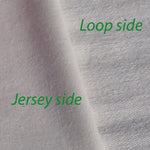 Organic Cotton French Terry Fabric Wholesale - Natural/Ecru - Kinderel Bamboo Fabrics