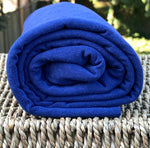 Bamboo Stretch Jersey Fabric Twilight Blue, by the Yard - Kinderel Bamboo Fabrics