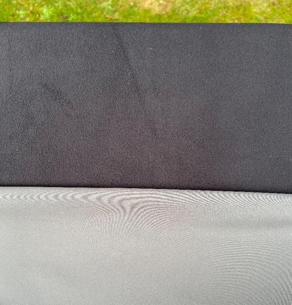Forro polar Dintex gris/negro | Tela polar Softshell impermeable cortada a medida o al por mayor
