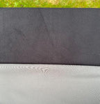 Grey/Black Dintex Fleece | Waterproof Softshell Fleece Fabric by the Yard or Wholesale