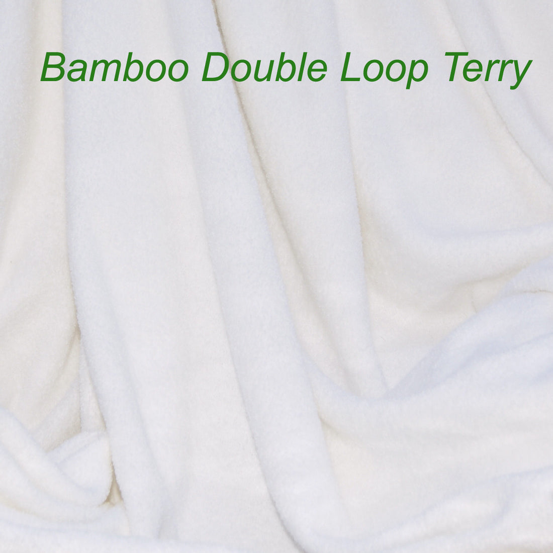Bamboo Double Loop Terry Fabric, Natural, by the Yard – Kinderel ...