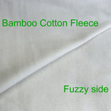 OBF Bamboo Organic Cotton Fleece Knit Fabric 260 GSM by the Yard - Kinderel Bamboo Fabrics