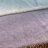 Bamboo Stretch Fleece, Heather Lavender - Kinderel Bamboo Fabrics