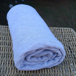 Bamboo Stretch French Terry, Heather Grey - Kinderel Bamboo Fabrics