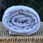 Bamboo Stretch French Terry, Heather Grey - Kinderel Bamboo Fabrics