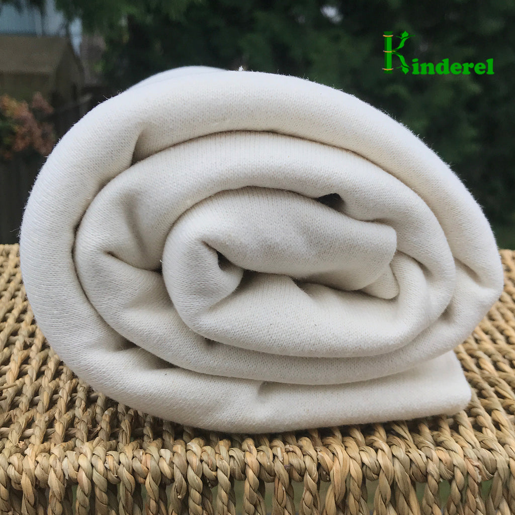 Hemp Fleece Fabric by the Yard Great for Diapers  Hemp Cotton Fabrics –  Kinderel Organic Fabrics