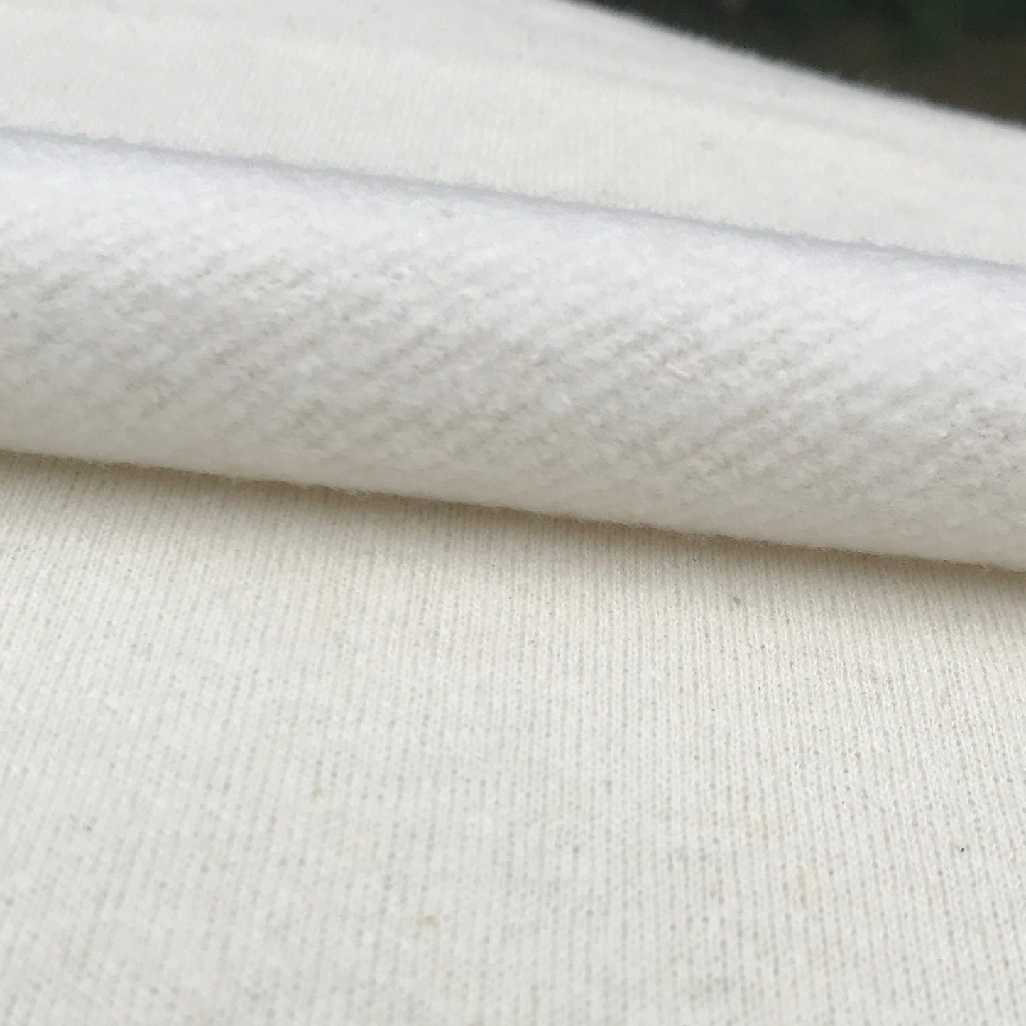 Hemp Cotton Fleece Knit Fabric by the Yard