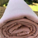 Lilac Bamboo Cotton Stretch French Terry, by the Yard or Wholesale
