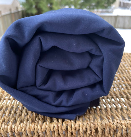 Navy Dintex Fleece | Waterproof Fleece Fabric by the Yard or Wholesale