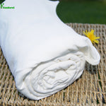 Bamboo Organic Cotton Jersey Fabric Natural Roll from $US 6.95/yard - Kinderel Bamboo Fabrics