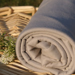 Organic Cotton Jersey Fabric Grey - Kinderel Bamboo Fabrics