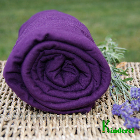 BAMBOO Stretch Jersey Fabric Potent Purple by the Yard - Kinderel Bamboo Fabrics