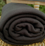Bamboo Merino Wool Stretch Jersey Fabric Black by the Yard or Wholesale - Kinderel Bamboo Fabrics