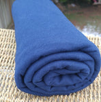 Bamboo Stretch French Terry Fabric - Navy - Kinderel Bamboo Fabrics