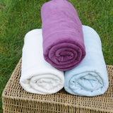 Organic Cotton Velour Fabric - Natural, OCV Wholesale Bolts from $7.90/yard - Kinderel Bamboo Fabrics