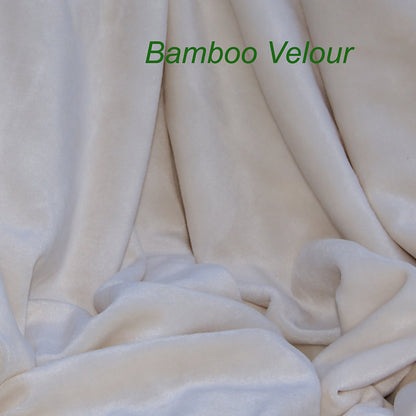 Organic Bamboo Heavy Velour Fabric HOBV Wholesale Rolls from $US 9.45/yard - Kinderel Bamboo Fabrics